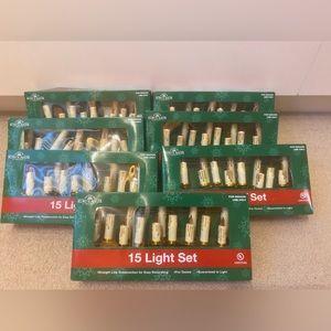 COPY - Kurt Adler 15 light candle set